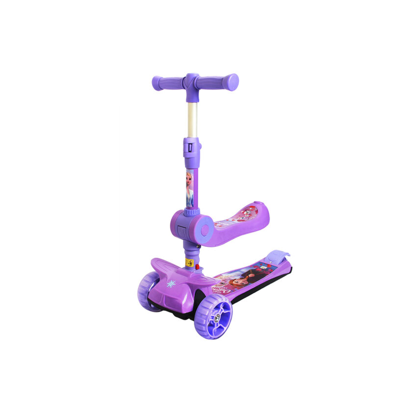 Mesuca-Disney Frozen Three Wheel Tranformable Scooter