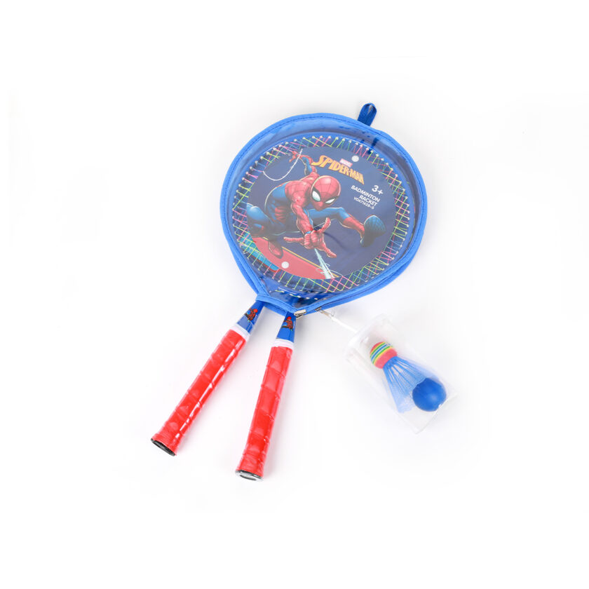 Mesuca-Marvel Spider Man Badminton Rackets Set