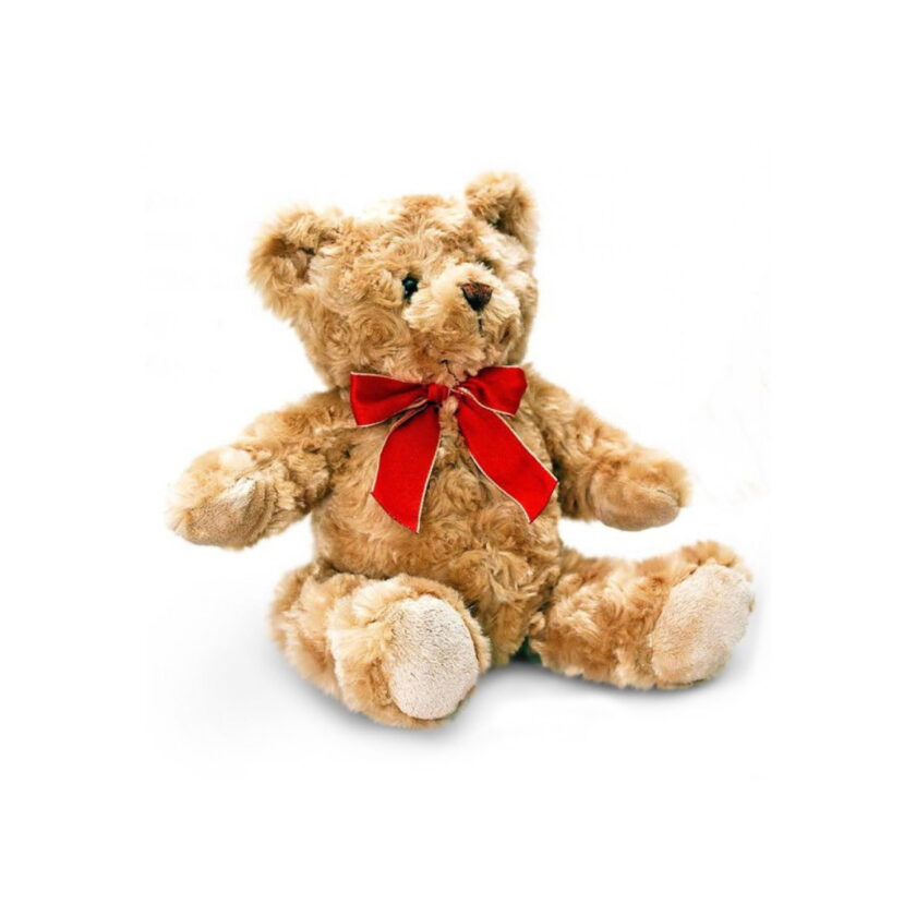 Keel Toys-Wild Bear With Ribbon 20 CM