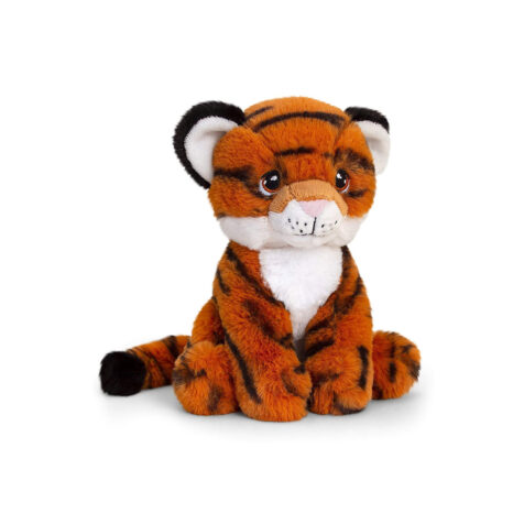 Keel Toys-Keel eco Tiger 18 CM