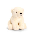 Keel Toys-Keel eco Polar Bear 18 CM
