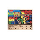 ხის ასაწყობი კონსტრუქტორის ნაკრები Classic Toy Melissa & Doug