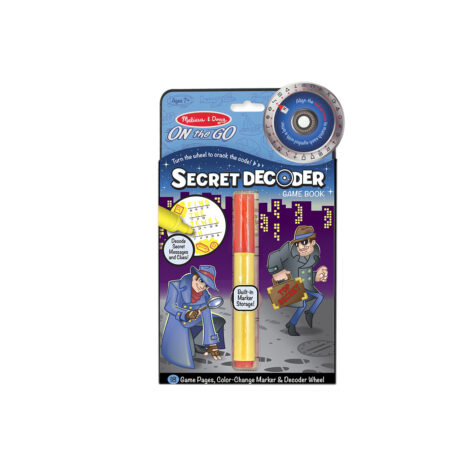 Melissa & Doug-On the Go Secret Decoder Game Book