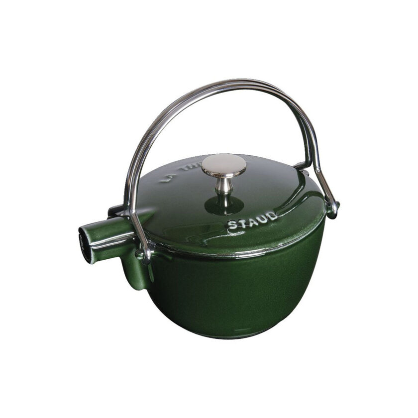Zwilling Staub Green Cast Iron Tea Kettle 1.15 L