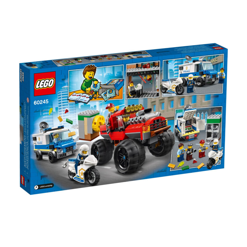 Lego-City Police Monster Truck Heist 362 Pieces