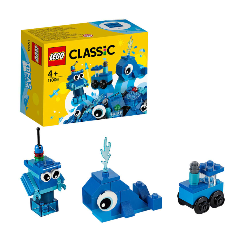 Lego-Classic Creative Blue Bricks 52 Pieces