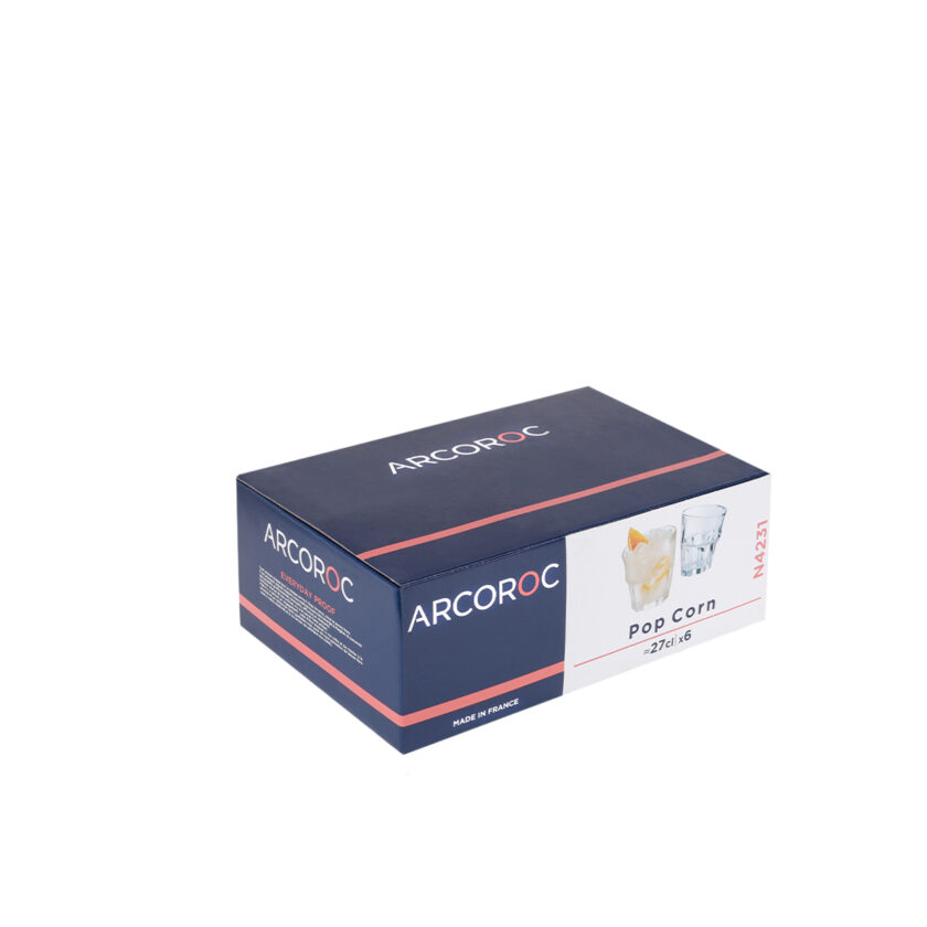 Arcoroc Pop Corn Glass For Juice 270 ML