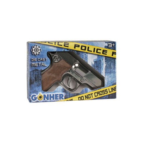 Gonher Police Revolver 8 Shots 17 CM