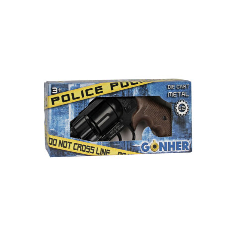 "Gonher Police Revolver 12 Shots 21 CM"