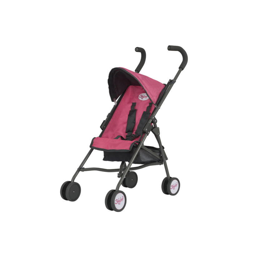 HTI Toys-Babybool Doll Stroller With Bag 61x49 CM