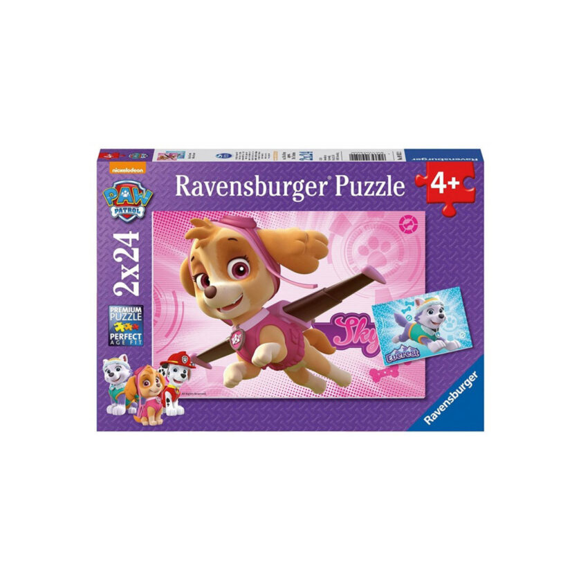 Ravensburger-Puzzle Paw Patrol 2x24 Pieces