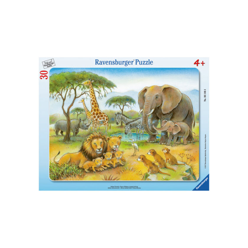 Ravensburger-Puzzle African Animal World 30 Pieces