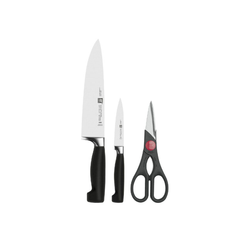 Zwilling Four Star Knife And Scissors Set 1x3
