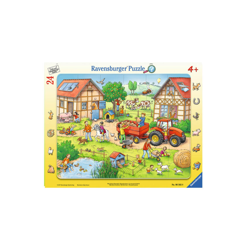 Ravensburger-My Little Farm Puzzle 24 Pieces 18x26 CM