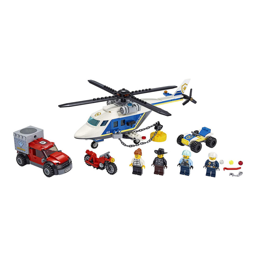 Lego-City Police Helicopter Chase 212 Pieces