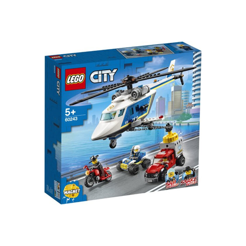 Lego-City Police Helicopter Chase 212 Pieces