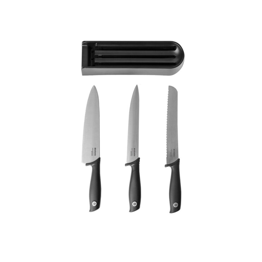 Brabantia Tasty+ Drawer Knife Block With Knives 1x4