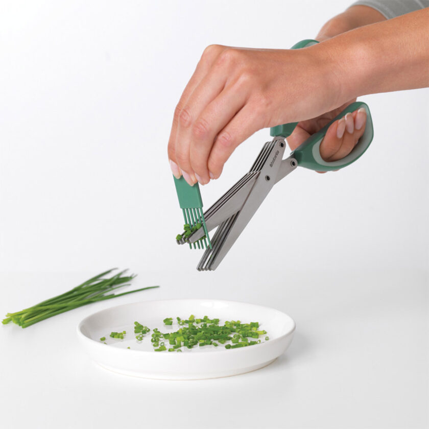 Brabantia Tasty+ Herb Scissors With Cleaning Tool 22.5 CM
