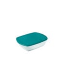 საცხობი/რეზერვუარი პლასტმასის თავსახურით 28x20 სმ Cook & Store Pyrex