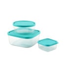 რეზერვუარების ნაკრები 1x3 Frigoverre Bormioli Rocco