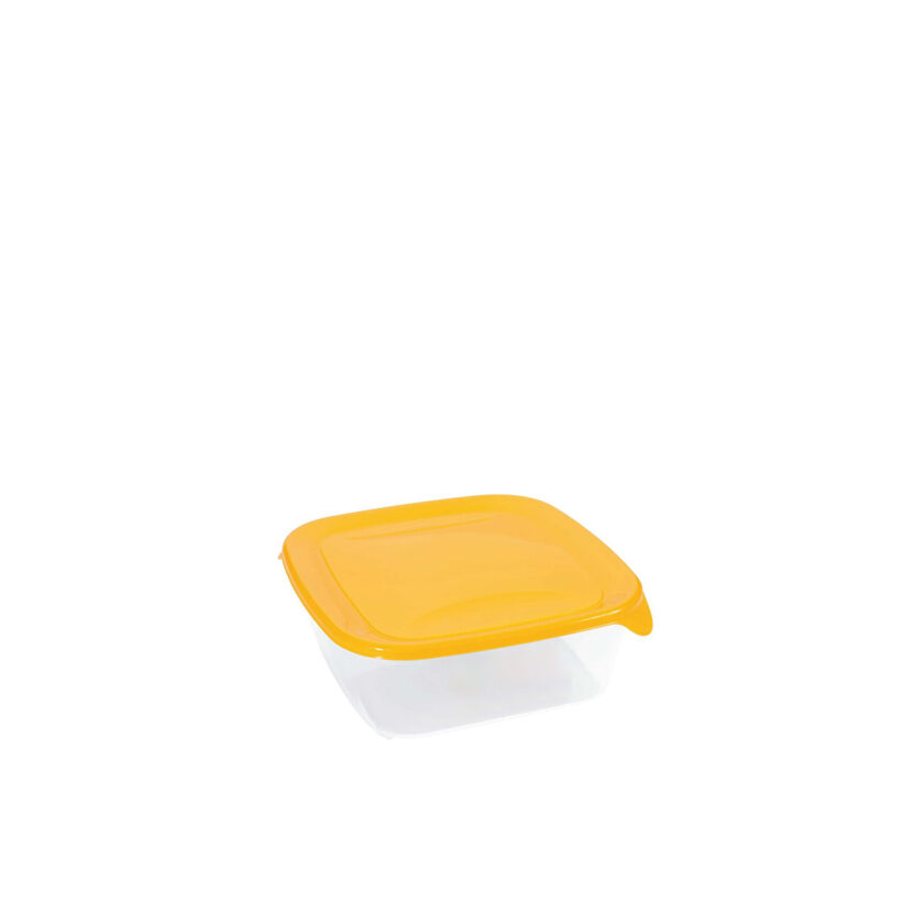 Curver Fresh & Go Food Container With Yellow Lid 1.7 L