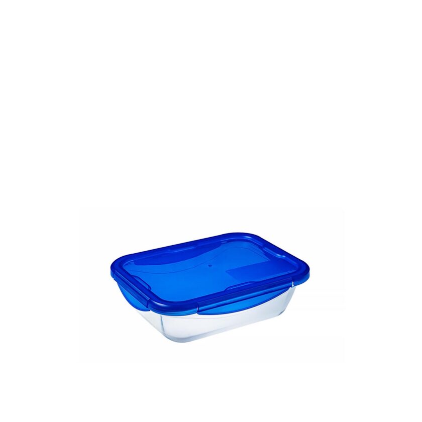 Pyrex Cook & Go Glass Dish With Lid 20x15 CM