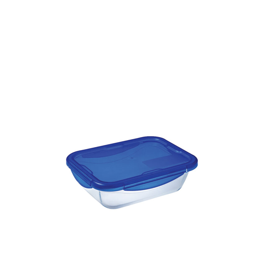 Pyrex Cook & Go Glass Dish With Lid 30x22 CM