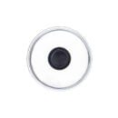 მინის თავსახური პლასტმასის სახელურით 30 სმ Pyrex