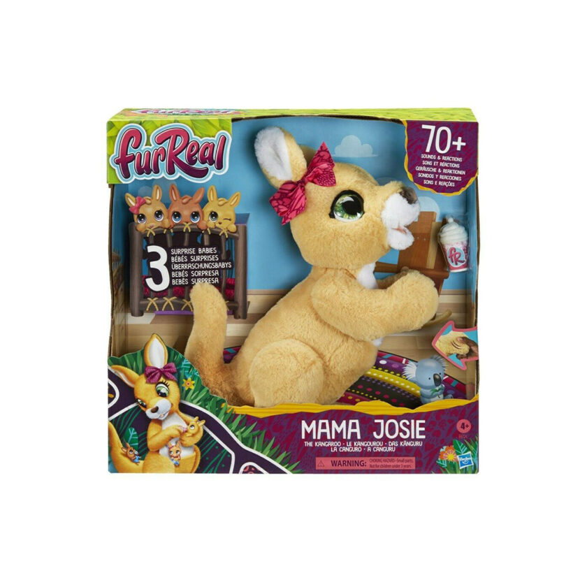 Hasbro-Mama Josie The Kangaroo Interactive Pet Toy 70+ Sounds & Reactions
