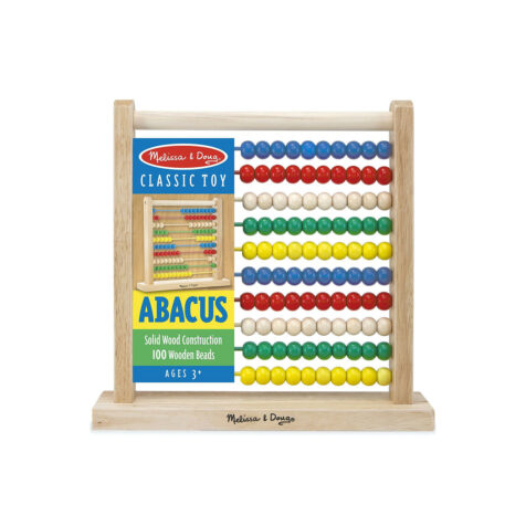 Melissa & Doug-Classic Toy Abacus Classic Wooden Toy