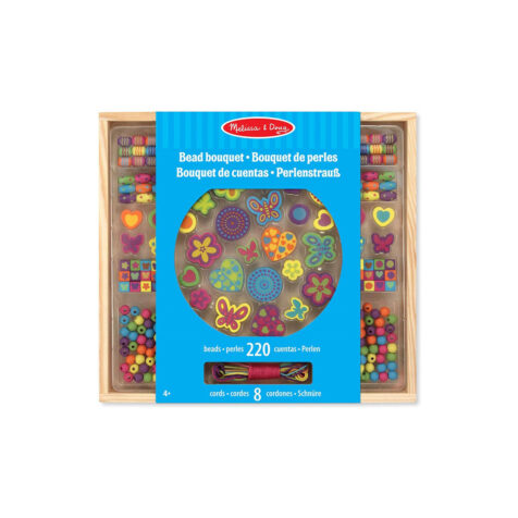 Melissa & Doug-Created By Me! Wooden Bead Bouquet Kit