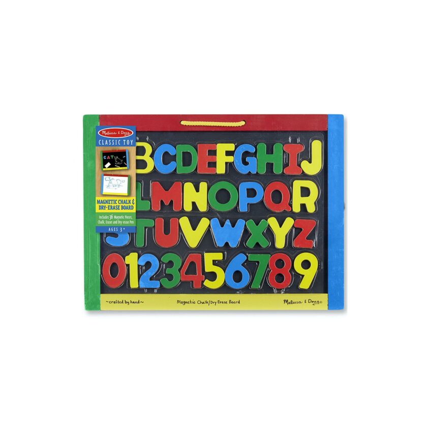Melissa & Doug-Magnetic Chalk And Dry Erase Board 30.5x40.6 CM