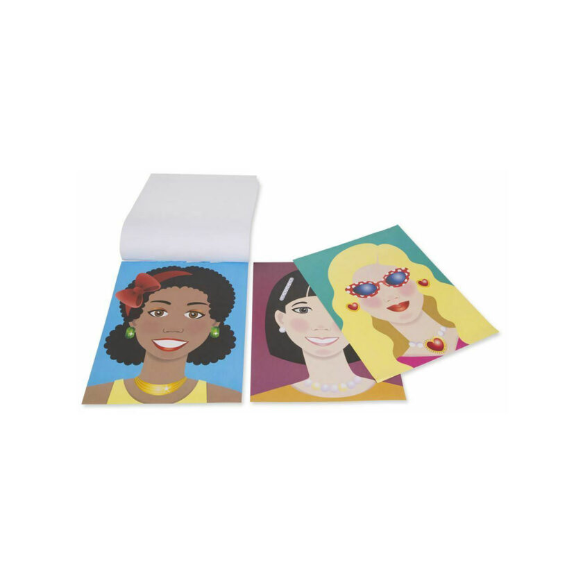 Melissa & Doug -Make-a-Face Sticker Pad