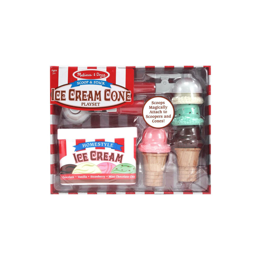 Melissa & Doug-Ice Cream Cone Playset