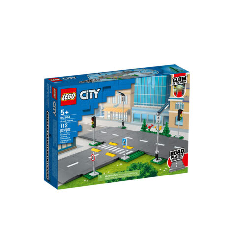 კუბიკები 112 ერთეული Road Plates City Lego