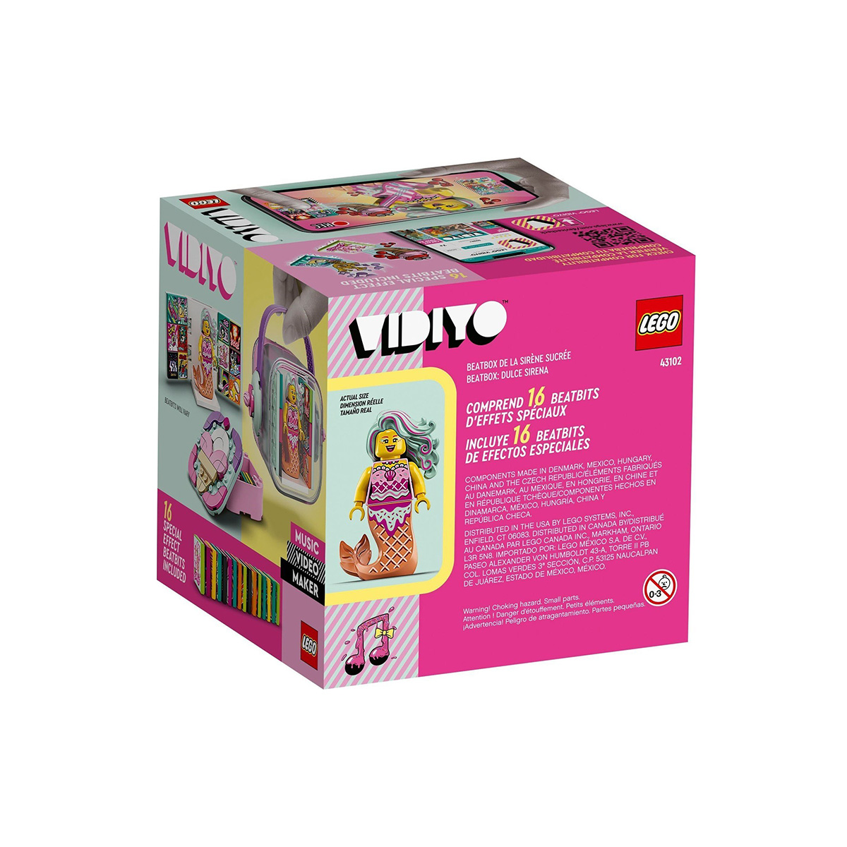 Lego-Vidiyo Candy Mermaid BeatBox 71 Pieces