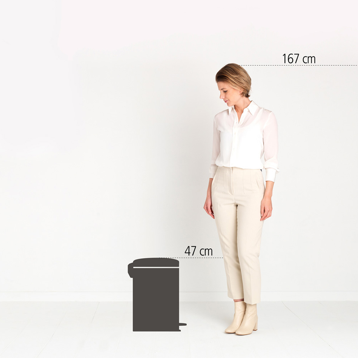 ნაგვის ურნა 20 ლ Newicon Brabantia - Image 6
