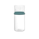 Brabantia Storage Jar With Measuring Cup 1.0 L