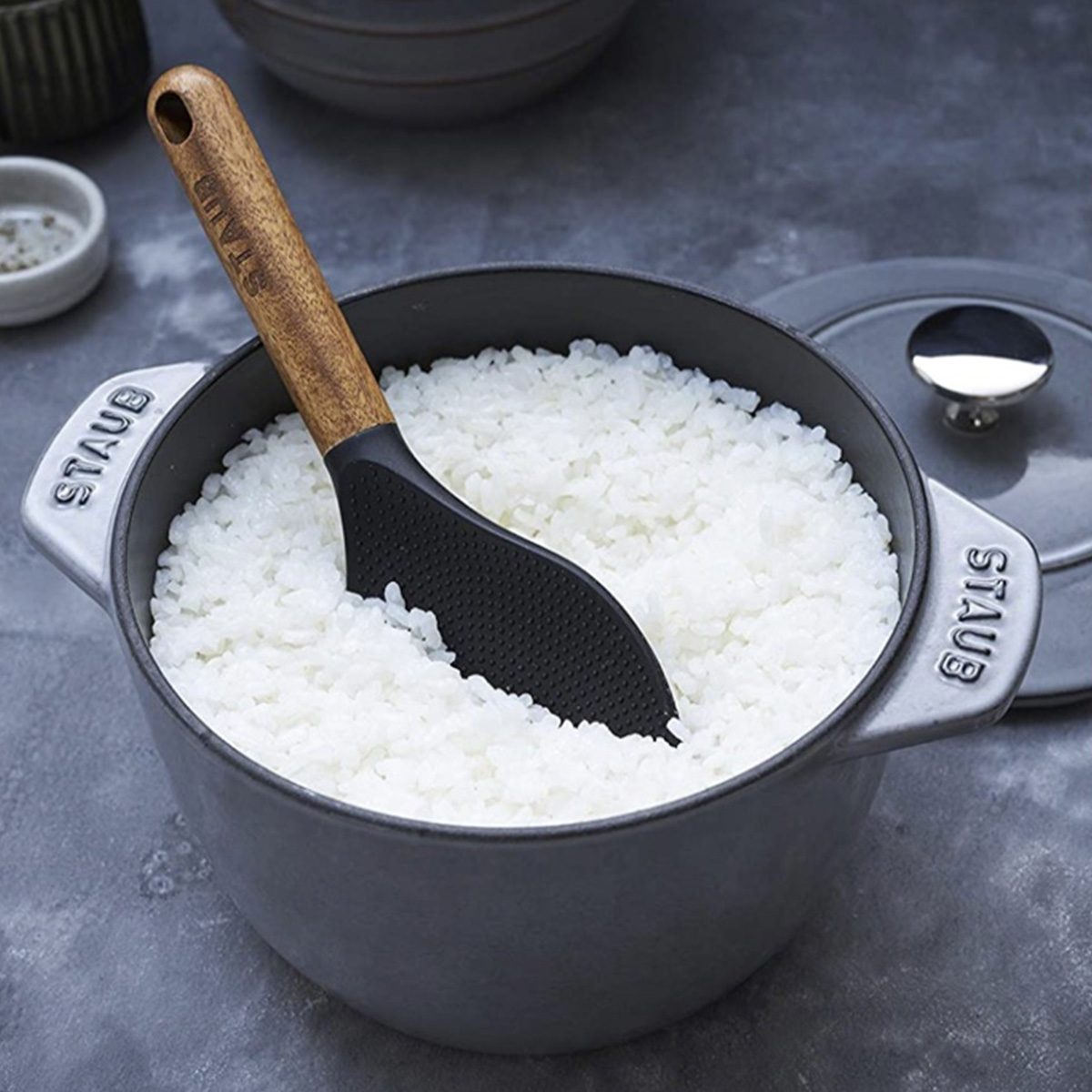 Rice spoon, silicone, 22 cm - Staub