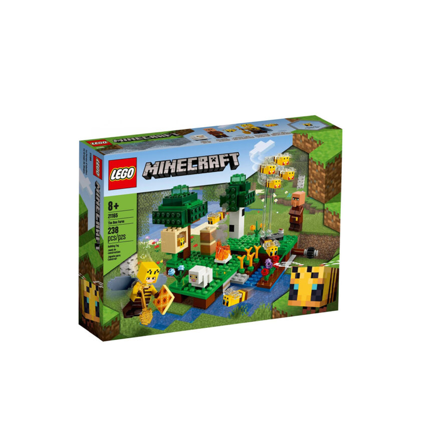 Lego-Minecraft The Bee Farm 238 Pieces