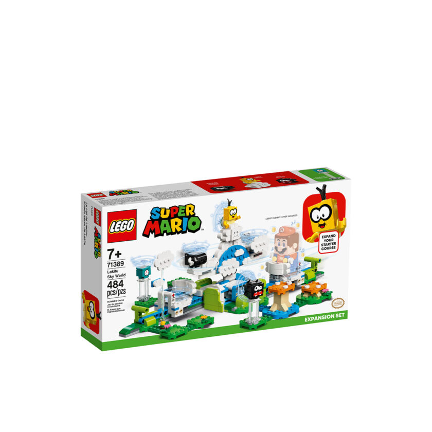 Lego-Super Mario Boss Lakitu Sky World Expansion Set 484 Pieces