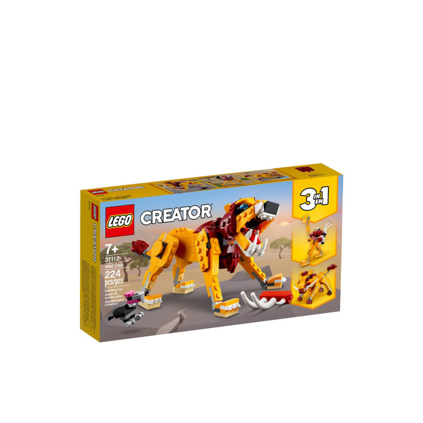 Lego-Creator Wild Lion 224 Pieces
