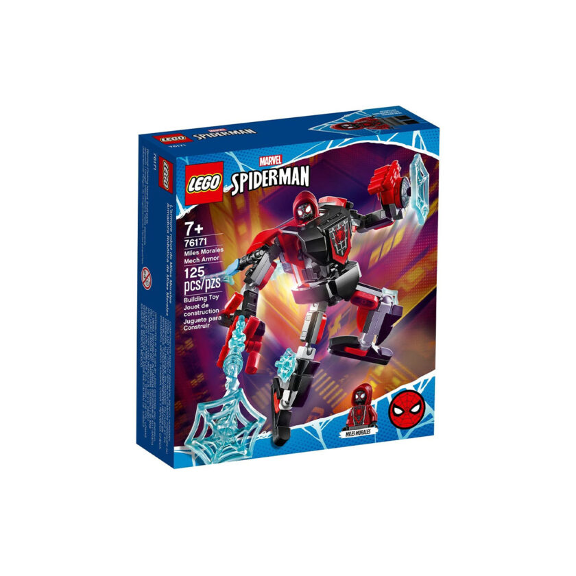 Lego-Marvel Miles Morales Mech Armor 125 Pieces