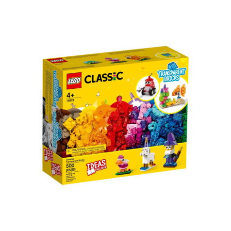 Lego-Classic Creative Transparent Bricks 500 Pieces