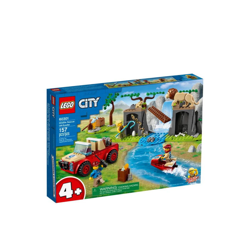 Lego-City Wildlife Rescue Off-Roader 157 Pieces