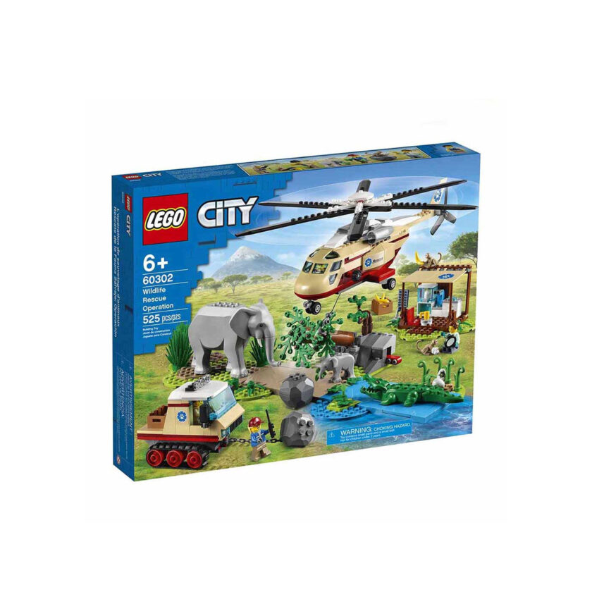Lego-City Wildlife Rescue Operation 525 Pieces