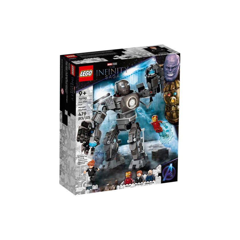 Lego-Marvel Iron Man: Iron Monger Mayhem 479 Pieces