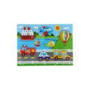ხის ფაზლი 30x22 სმ Wooden Toys Johntoy