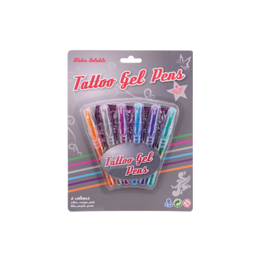 Johntoy-Tattoo Pen Set 1x6