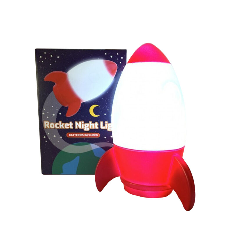 Johntoy-Night Light Rocket